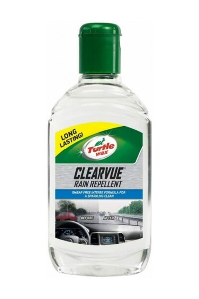 Turtle Wax Tratament hidrofob pentru geamuri Clear Vue, rezistent la ploaie, 300 ml