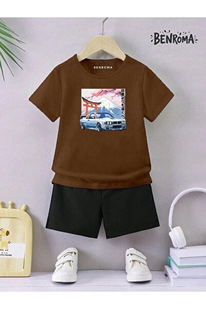 BENROMA Unisex set dječjih šortsa - Sa printom karaktera
