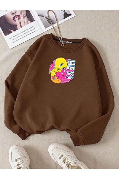 DM DOLCE MORE Hanorac unisex pentru copii, cu 3 fire, din bumbac pieptănat, c...