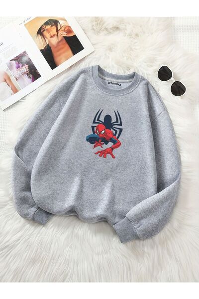 DM DOLCE MORE Hanorac unisex pentru copii, din bumbac pieptănat cu 3 fire, cu...