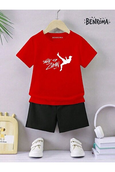 BENROMA Unisek dečiji šorc set - karakter štampan