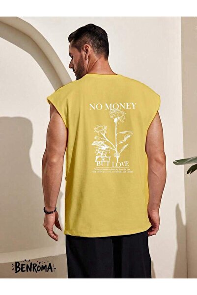 BENROMA Nema novca, ali ima ljubavi Štampano Majica bez rukava