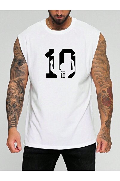 E-ROMA Tricou fără mâneci cu imprimeu pentru jucător de fotbal