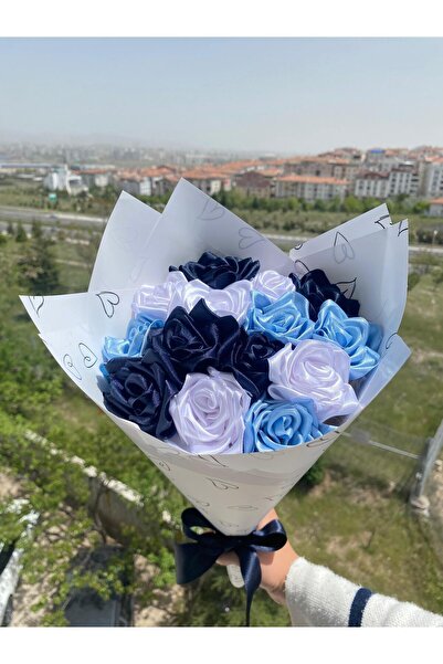 Yıldızköşesi قبلك وبعدك باقة زهور باقة ورد صناعي غير يتلاشى للحبيب (لا تكتب) ...