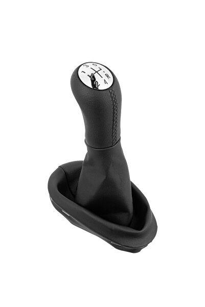 Choice1 مقبض ناقل حركة من الجلد بخمس سرعات، غطاء صندوق ناقل الحركة لسيارة رين...