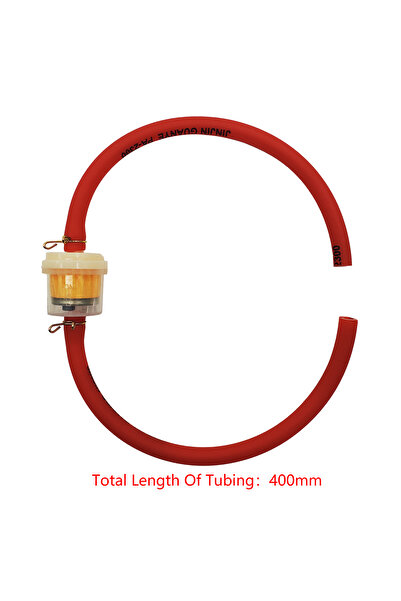 Choice1 فلاتر وقود عالمية للدراجات النارية الحمراء وأنبوب وقود لـ 49cc و50cc ...