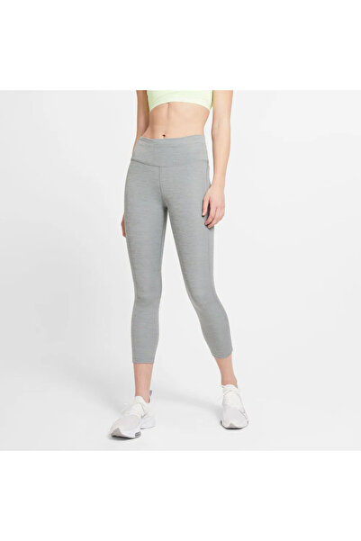 Nike Dri-Fit Fast Crop Kadın Siyah Koşu Tayt