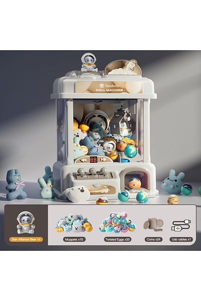 Choice 867CZ1 Remote control claw machine, clip doll game machine, doll toy