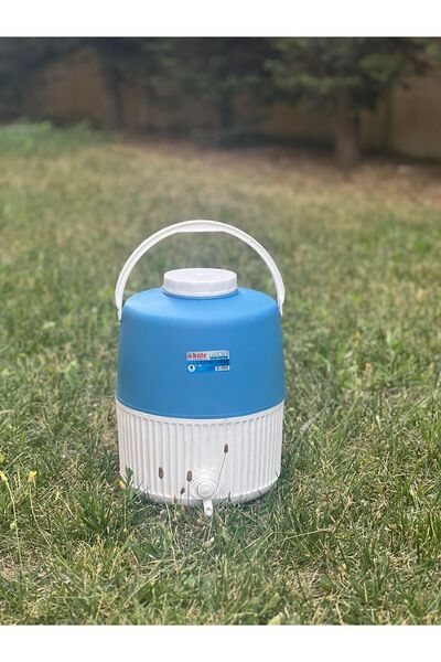 Russet 10 LT Mavi Musluklu Piknik Termos Soğuk Su Limonata