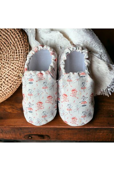 Kokopatik ,Non-Slip Sole,Organic Cotton Home Nursery Booties Robobale Dream Organic Cotton Nursery-Home Booties