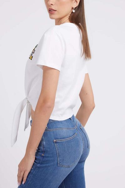 Guess Dámské tričko Ss Rn Mirage Boxy Fit W3GI25I3Z14