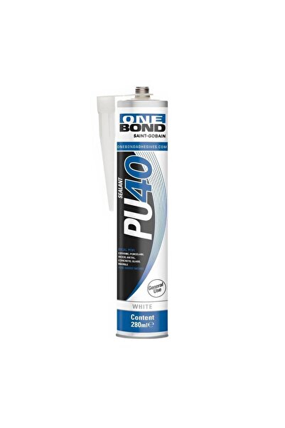 OneBond PU40 Poliüretan Mastik 280ml Siyah