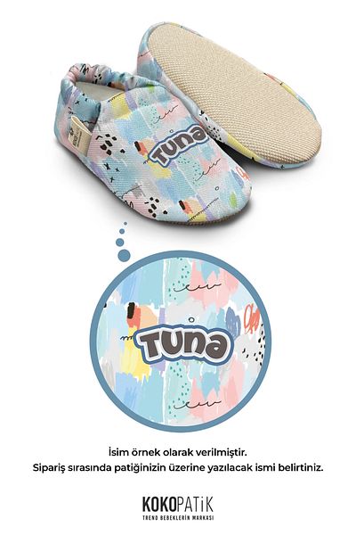 Kokopatik ,Non-Slip Sole,Home Nursery Booties,Unisex Baby Booties,Colorful Patterned Booties