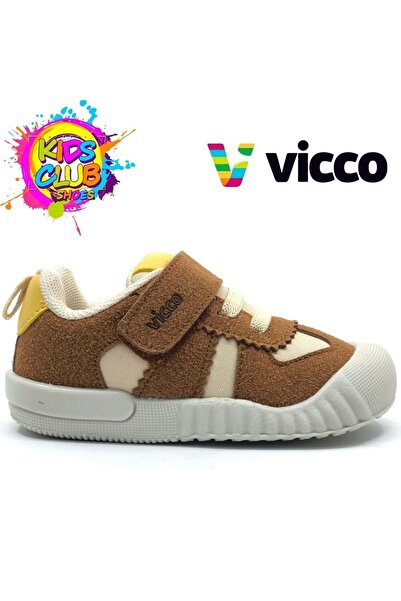 Vicco Pantofi sport ortopedici pentru copii Nina First Step BEIGE