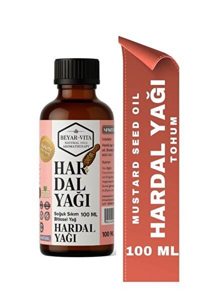BEYARVİTA Hardal Tohumu Yağı 100 ML (mustard seed oil)