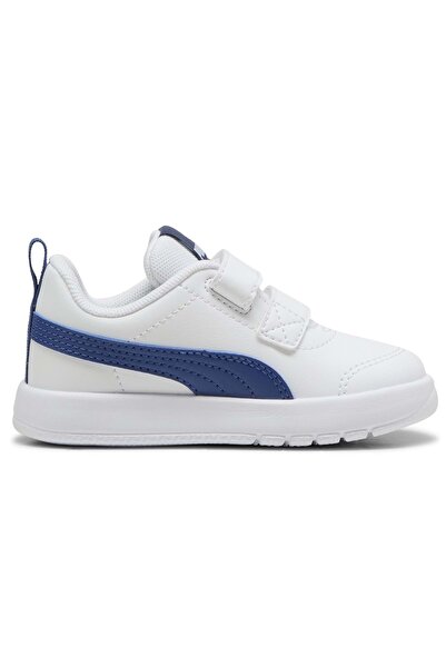 Puma Courtflex V3 V Ps 397642 Ortopedik Çocuk Spor Ayakkabı MAVİ