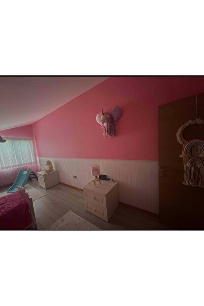 HMC DECOR Mdf Cnc Işlemeli Dekoratif Boyanabilir Duvar Paneli(102X54CM) (6MM) Düz