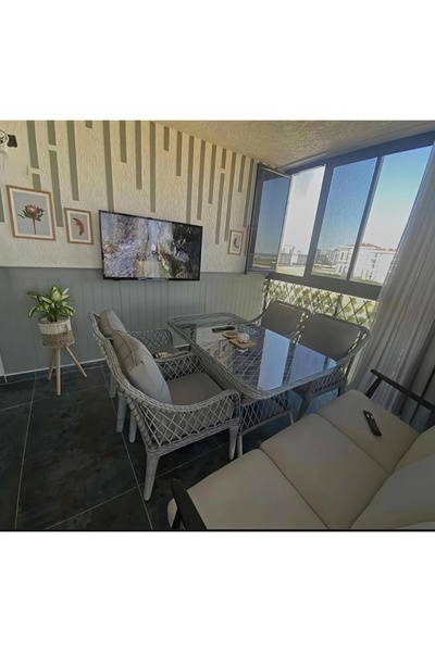 HMC DECOR (102X45CM)mdf Cnc Işlemeli Dekoratif Boyanabilir Duvar Paneli (6MM) Düz