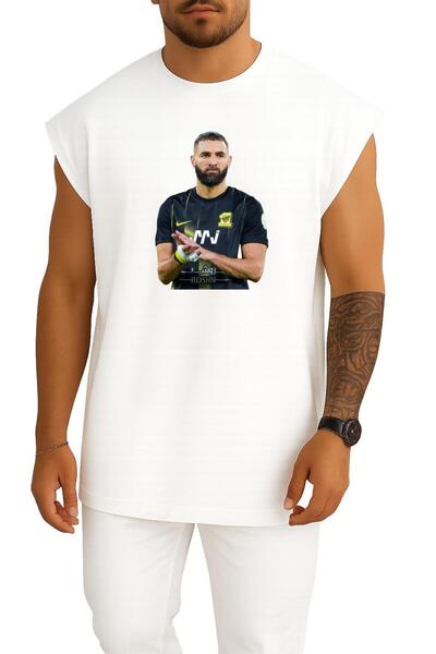 Bahriyeli Collection قميص رياضي للجنسين بتصميم كريم بنزيما النادي الرياضي كبي...