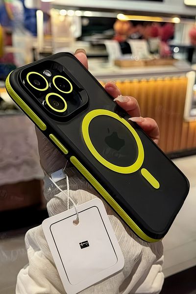 ProNorth حافظة متوافقة مع هاتف iPhone 15 PRO MAX، غطاء من السيليكون مع شريط ممتص للصدمات