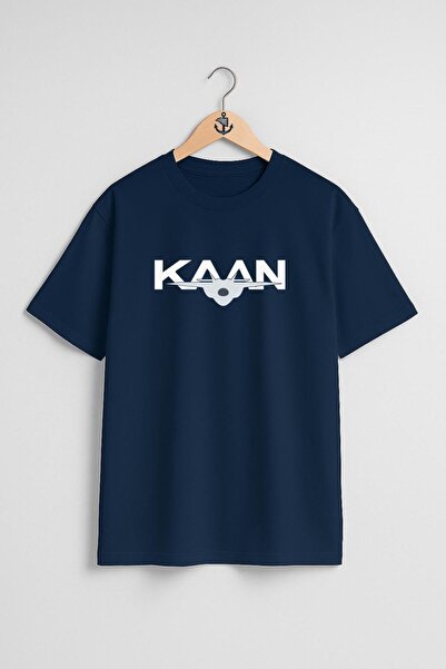 Bahriyeli Collection تي شيرت Tf-X Kaan من الجيل الخامس للطائرات المقاتلة بتصم...