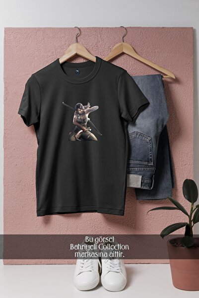 Bahriyeli Collection Supradimensionat T-shirt unisex cu design Rise Of The To...