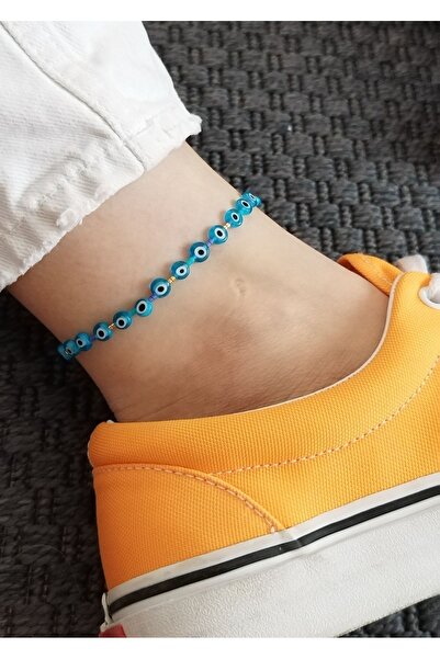 Bella Sera Studio Nazar Boncuklu ve Miyuki Boncuklu Halhal