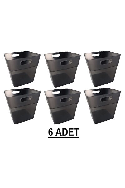 almital mobilya aksesuarları furniture accessories 6 Adet Miniobox Antrasit B...