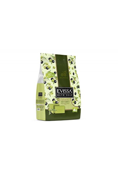 Evissa Zeytinyağlı Yeşil Doğal Sabun 4kg