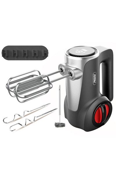 TOTAL Cordless Hand Mixer 7 Speed 16V
