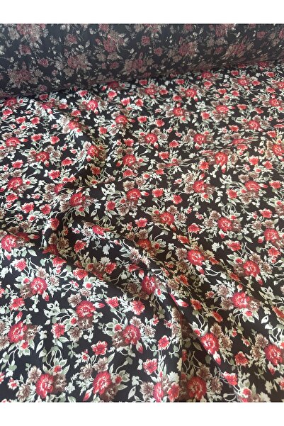 Hira Tor Tekstil Desenli Viskon Kumaş Tek En %100 Pamuk