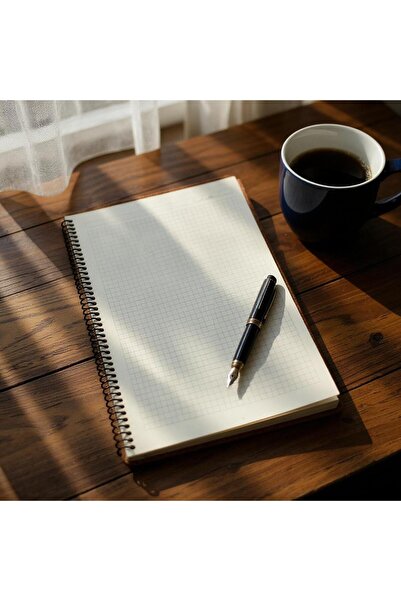 Fark Tanıtım غلاف شفاف A4، مقاوم للتمزق، مقاوم للماء، حلزوني، 60 ورقة، دفتر مربعات