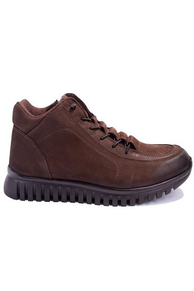 Hammer Jack 10218810 Ανδρικές δερμάτινες μπότες Orthopedic Daily Brown