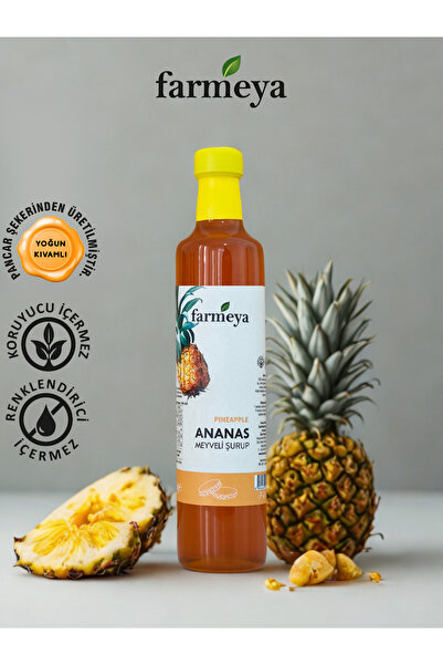 farmeya Ananas Özü 700gr - Ananas Meyveli Şurup