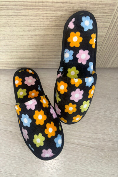 İlkem 5 Li Ev Terliği Misafir Terliği Çeyiz Terliği Bohça Terliği Kadın Ev Terliği