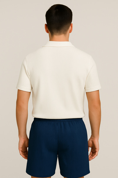 dwnwear Σετ ανδρικό σορτς μπλουζάκι από ύφασμα Ottoman Lyc Summer Lycra