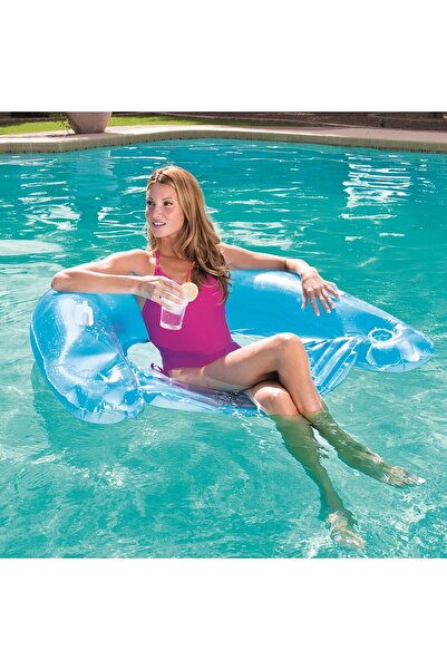 BESTWAY Büyük Simit Koltuk 152x99 Cm - 43118 mavi renk