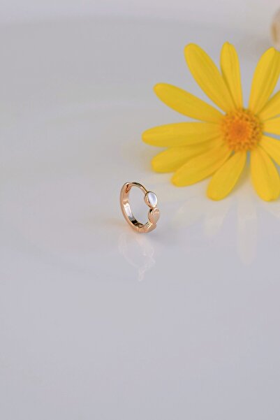 Sacce Scarves&Accessories Rodyum Halka Mini Yapraklı Kıkırdak Piercing Helix ...