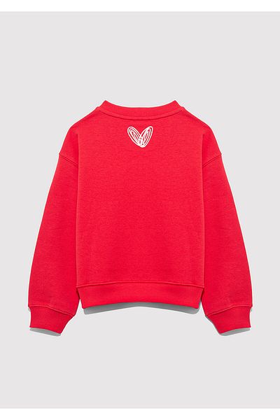 Mavi Printed Red Sweatshirt 7S10131-84538