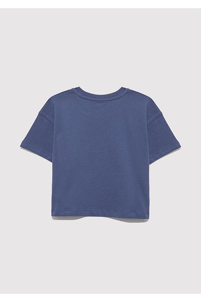 Mavi Printed Navy Blue T-Shirt Loose Fit / Loose Relaxed Fit 7610354-87737