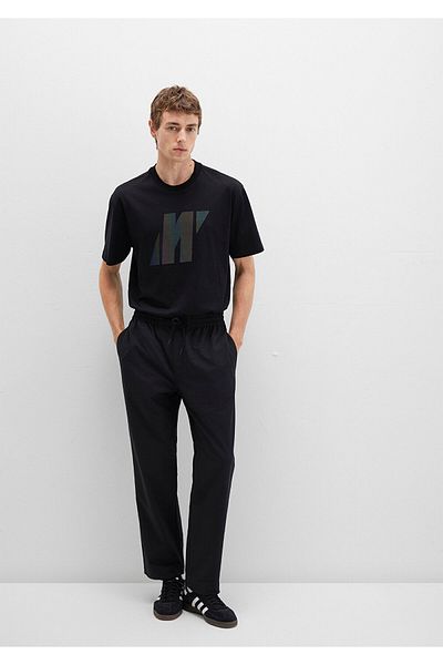 Mavi Black Spandex Trousers 0010463-71379