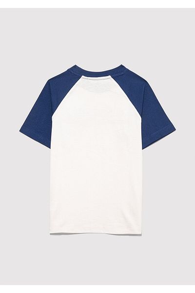 Mavi Printed White T-Shirt Loose Fit / Loose Relaxed Fit 6610357-70057