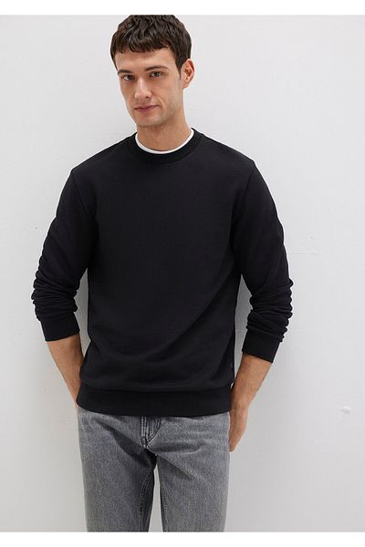 Mavi Crew Neck Black Sweatshirt 0S10457-900
