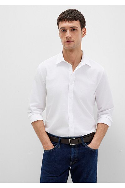 Mavi White Shirt Slim Fit / Slim Fit 0211673-85310