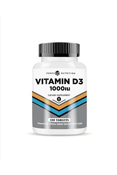 Force Nutrition Vitamin D3 1000 Iu 120 Tablet