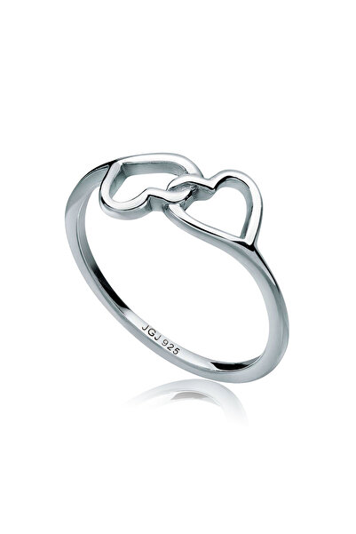 ELLI Inel de damă cu simbolul inimii conectate din argint 925