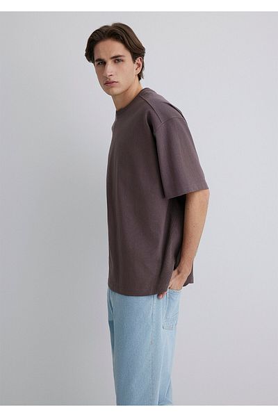 Mavi Purple Basic T-Shirt Oversize / Wide Cut 0612641-86683