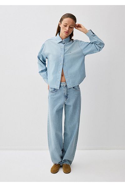 Mavi Ella Iconic Ice Blue Jean Trousers 1011044-89572