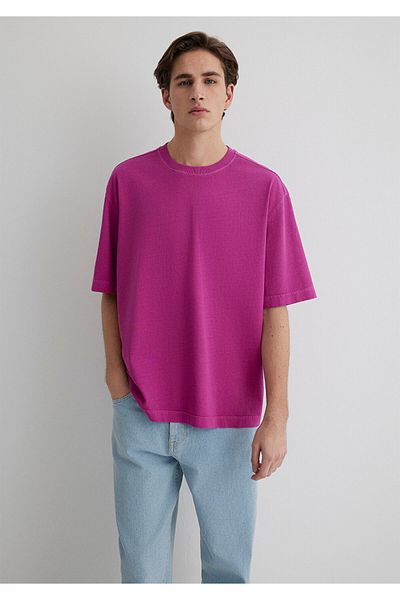 Mavi Pink Basic T-Shirt Relaxed Fit / Relaxed Cut 0612719-70934