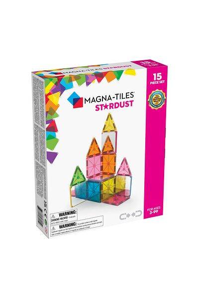 Magna Tiles Magna-Tiles ®   - Glitter & Mirror - 15 Pieces